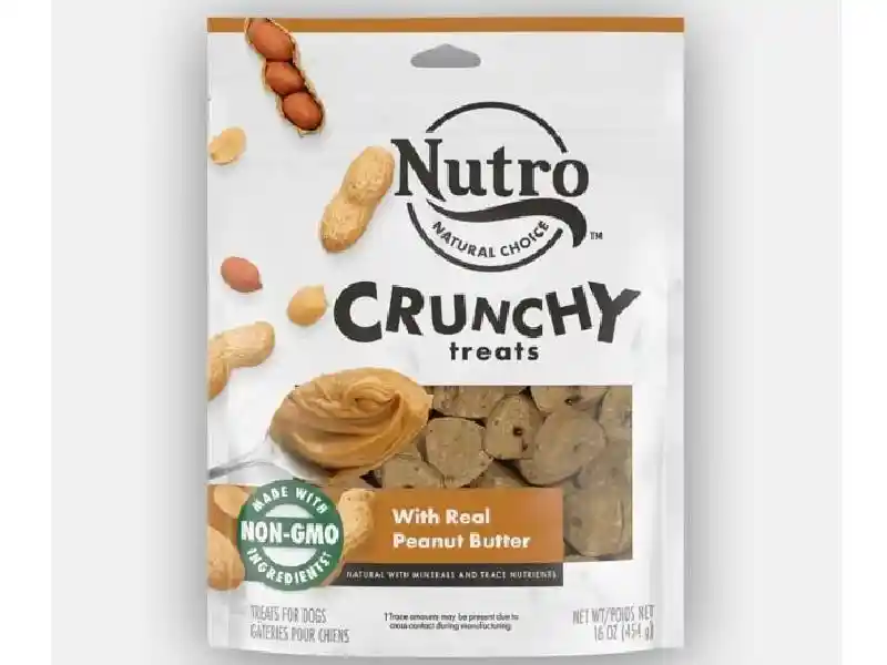 Nutro crunchy treats peanut butter hotsell